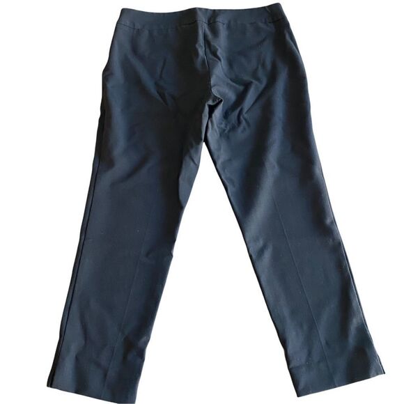 Talbots Signature Petite Black Dress Ankle Pant size 10P - Picture 2 of 5